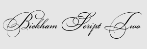 Bickham Script Two